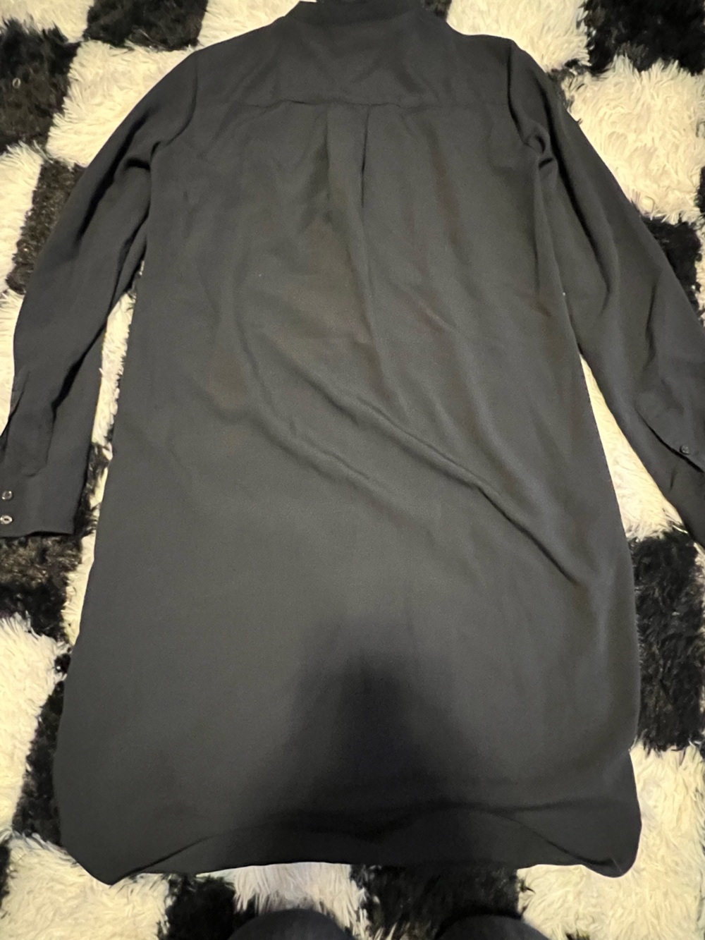 H&M Black Button-Front Tunic - Picture 4 of 5